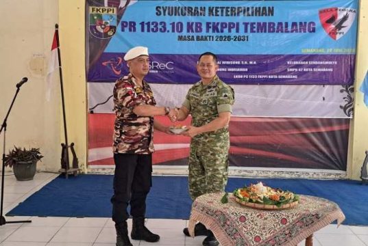 Ketua Rayon KB FKPPI Tembalang Kembali Dijabat Verlly Marven Senewe