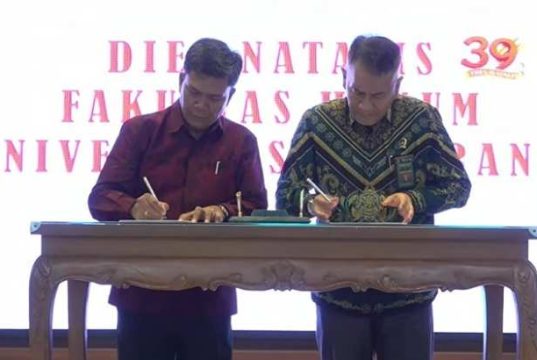 Rayakan Dies Natalis Ke-39, Fakultas Hukum USM Jalin Kerja Sama dengan Mitra