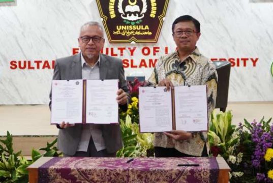 Unissula’s Faculty of Law Opens Opportunities for Research Collaboration with BRIN