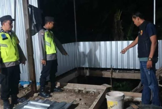 Gerak Cepat Tim URC Polres Grobogan! Pelaku Pencurian Scaffolding Gagal Raup Untung