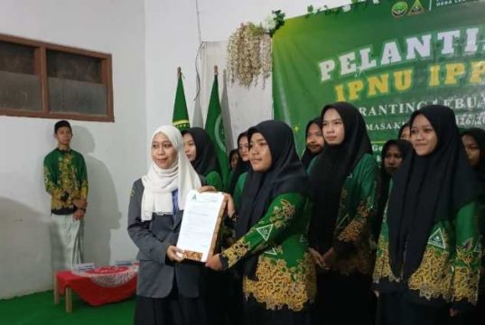 Pelantikan IPNU-IPPNU Ranting Lebuawu Masa Khidmat 2026–2028, Kader Muda NU Didorong Jadi Generasi Berkarakter dan Berdaya Saing