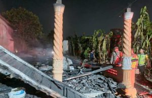Tiga Rumah di Tegowanu Ludes Terbakar, Korban Alami Kerugian Hingga Rp105 Juta