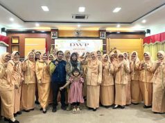 Agar Anak ASN Kreatif, Anggota DWP Setda Jepara Ikuti Workshop Kerajinan Makrame