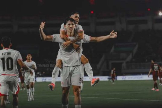 Pemain Anyar Timnas Indonesia Cetak Hattrick ke Gawang Kamboja