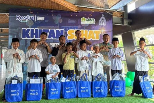 Masjid Resta Pendopo Km 456 Gandeng LAZIS Jateng Salatiga Gelar Khitan Sehat untuk Anak Dhuafa