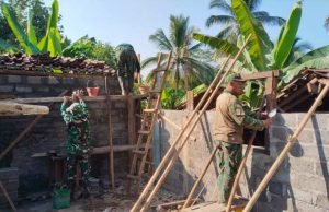 TMMD Wujudkan Mimpi Rohman, Warga Desa Watuduwur Miliki Rumah Layak