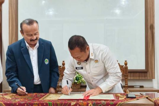 Kanwil Ditjenpas Jateng Teken MoU dengan Untag Semarang
