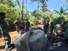 Molen Bermasalah Tak Hambat Pembangunan TMMD di Watuduwur