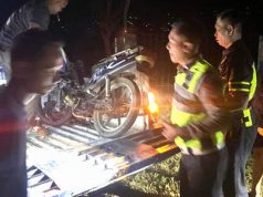 Dua Sepeda Motor Bertabrakan, Dua Orang Mengalami Luka