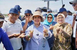 Titiek Soeharto Puji Kualitas Udang BUBK Petanahan