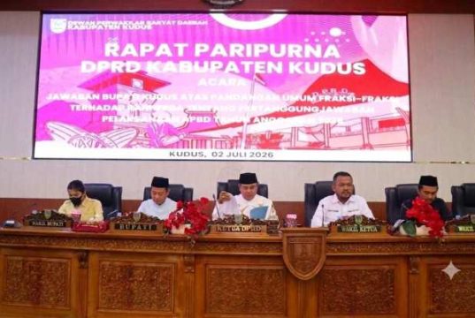 DPRD Kudus Kupas Tuntas Ranperda Pertanggungjawaban APBD 2025, PAD hingga Kinerja OPD Jadi Sorotan