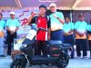 Dimeriahkan Gerak Jalan Massal Berhadiah dan Bazar Sembako Murah