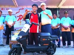 Dimeriahkan Gerak Jalan Massal Berhadiah dan Bazar Sembako Murah
