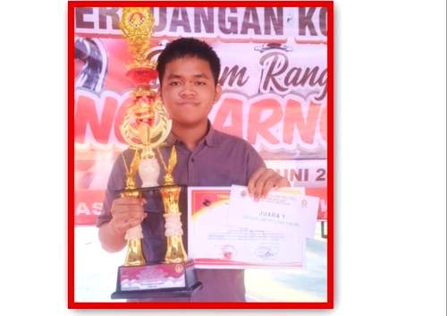 Rasendrya Meraih Gelar Juara di Open Turnamen Catur Madiun