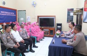 Kunjungi Polsek Bonorowo, Polres Kebumen Bantu 15 Pelajar