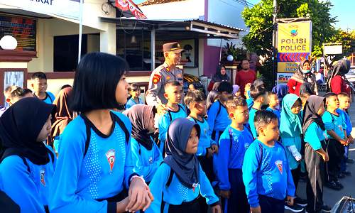 Outing Class Siswa SD dan Perpegak Pramuka SMK