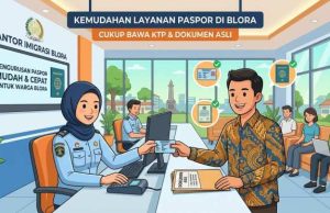 Kantor Imigrasi Kelas I Non-TPI Blora Jadi Tujuan Warga 3 Kabupaten untuk Urus Dokumen ke Luar Neger