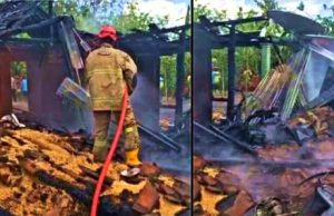 Lupa Mematikan Kompor, Rumah dan Harta Benda Ludes Terbakar