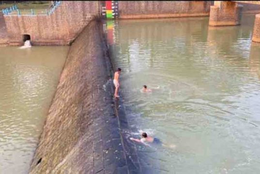 BPBD Batang Imbau Warga, Larang Anak Berenang di Bendungan Kramat