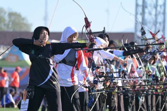 906 Atlet dari 29 Provinsi Adu Akurasi di MilkLife Archery Challenge Kejurnas Junior 2026 Kudus