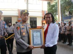 Ternyata Pria Gondrong ini Anggota Polres Kudus yang Berprestasi