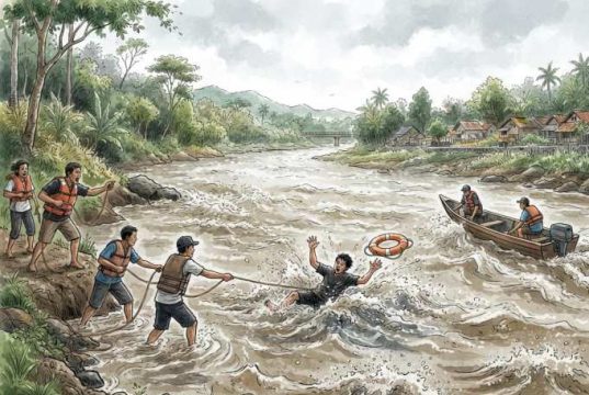 Cari Ikan di Sungai Tuntang, Pria Asal Kedungjati Ditemukan Meninggal Dunia