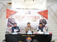 Polres Purworejo Ungkap kasus Curat Sasar Kabel Listrik Penerangan