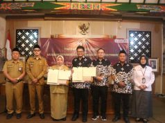 Perkuat Sinergi Demokrasi, Ketua KPU Purworejo dan Bupati Tanda Tangani Nota Kesepakatan