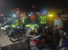 Polres Kudus Bubarkan Balap Liar, Belasan Motor Langsung Diangkut Petugas