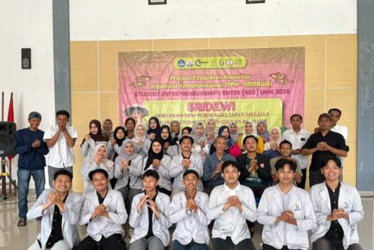 PPK Ormawa FEB UMK Resmikan JAPAMAS, Langkah Awal Wujudkan Desa Japan Makmur dan Sejahtera