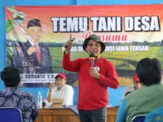 Temu Tani di Jatisawit, Ketua DPRD Jateng Sumanto Soroti Mandeknya Regenerasi Petani