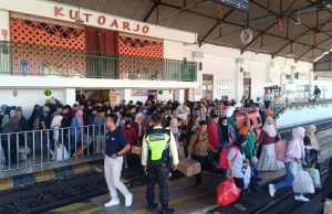 Catatan Libur Sekolah, Penumpang Kereta Api di Stasiun Kutoarjo Naik 51℅