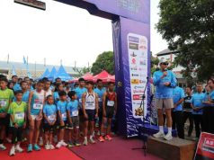 Wabup dan Ketua TP PKK Purworejo, Lepas Hexa Fun Run
