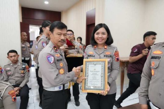 Luar Biasa! Satlantas Polres Grobogan Sabet Peringkat I Bhakti Sosial HUT Bhayangkara ke-80, Bukti Pelayanan Terbaik