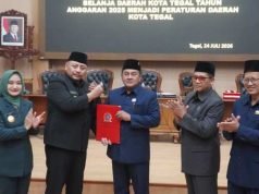 DPRD Setujui Raperda Pertanggungjawaban Pelaksanaan APBD Kota Tegal TA 2025 Ditetapkan menjadi Perda