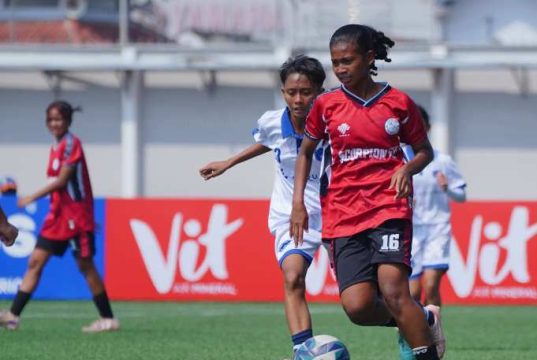 Persaingan Grup B HYDROPLUS Soccer League All-Stars Memanas, Scorpion FC dan Putri Tangsel City Raih Kemenangan Perdana