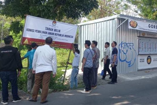 KPU Kota Tegal Imbau Masyarakat Tidak Lakukan Pemanfaatan Lahan