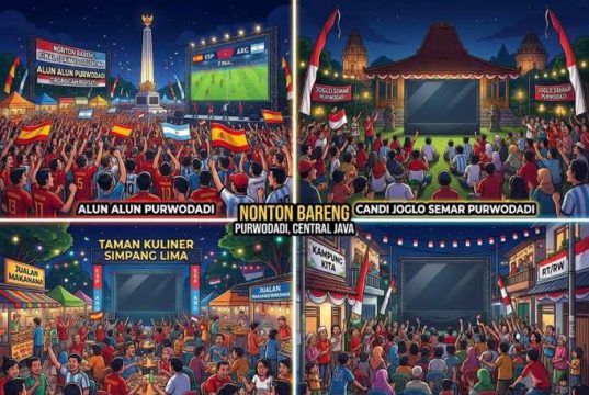 Jangan Sampai Terlewat! Ini Titik Asyik Nonton Bareng Final Piala Dunia Spanyol vs Argentina di Grobogan Hari Ini