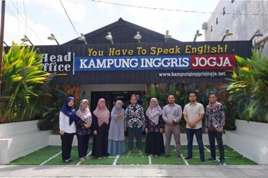PBI Unissula Perkuat Jejaring Akademik Dengan Kampung Inggris Yogyakarta