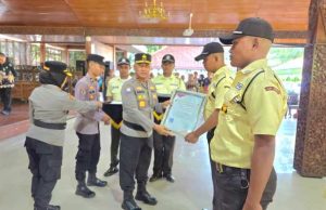 Irjen Pol Mardiyono Tutup Pendidikan dan Pelatihan Satpam Kualifikasi Gada Pratama Angkatan XXXII di Blora