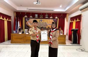Sah! Pengurus Saka Adhyasta Pemilu Kwarcab Grobogan Resmi Dilantik, Generasi Muda Siap Kawal Demokrasi Bersih