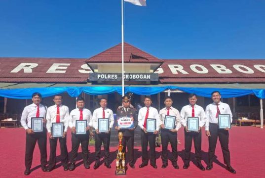 Hebat! Unit Reskrim Polsek Gubug Sabet Double Rewards di Hari Bhayangkara ke 80, Buktikan Tangguh Ungkap Curanmor dan Juara Olah TKP