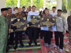 Bupati Sragen Resmikan Balai Rakyat Hasil Donasi Warga Sragen di Aceh Tamiang