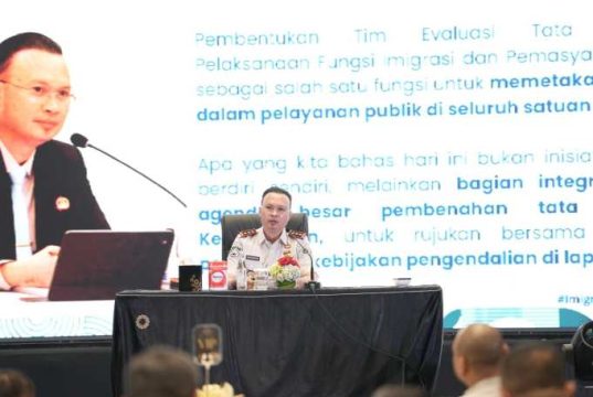 Imigrasi Gandeng KPK Beri Pembekalan Penguatan Integritas pada Jajaran Internal Keimigrasian