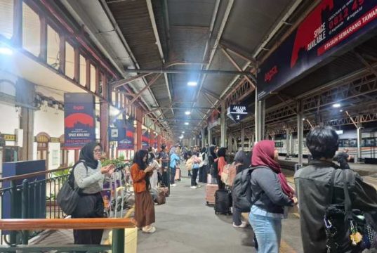 KAI Daop 4 Semarang Layani 1,09 Juta Pelanggan selama Libur Sekolah 2026