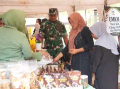 Pembukaan TMMD Reguler Ke-129 Kodim 0708 Purworejo Dimeriahkan Bazar UMKM, Dongkrak Perekonomian Masyarakat