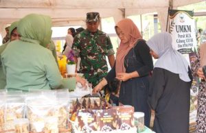 Pembukaan TMMD Reguler Ke-129 Kodim 0708 Purworejo Dimeriahkan Bazar UMKM, Dongkrak Perekonomian Masyarakat