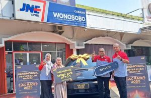 Member JLC di Wonosobo Raih Mobil Listrik, Produk Daerah Mampu Bersaing di Tingkat Nasional
