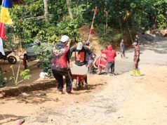 Arko Percepat Distribusi Material TMMD di Desa Watuduwur
