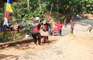Arko Percepat Distribusi Material TMMD di Desa Watuduwur